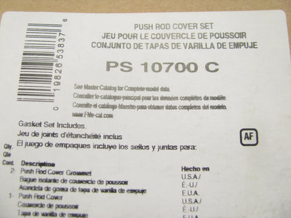 Fel-pro PS10700C Push Rod Valve Cover Gasket Set - 1954-1965 Ford Y-Block Engine