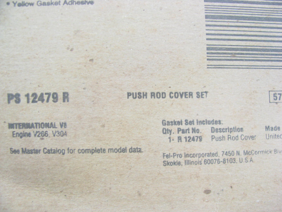Fel-pro PS12479R Engine Push Rod Gasket For International V266 V304-V8