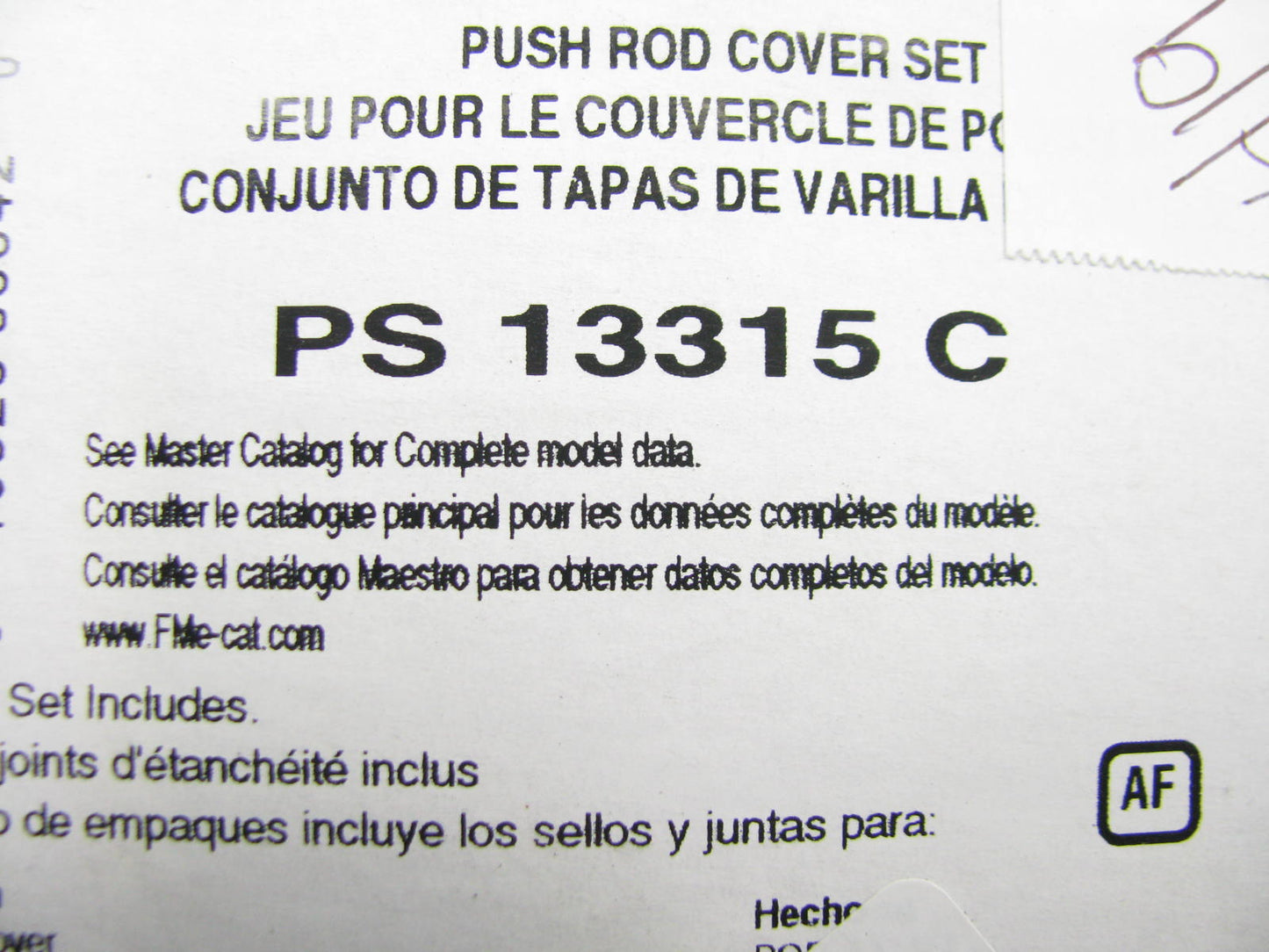 Fel-pro PS13315C Engine Push Rod Valve Cover Gasket Set 1968-1974 Chevy GMC 292