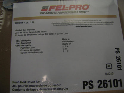 Fel-pro PS26101 Engine Push Rod Gasket 1975-1987 Toyota Land Cruiser 3.9L 4.2L