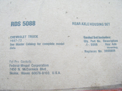 Fel-pro RDS5088 Differential Cover Gasket Rear