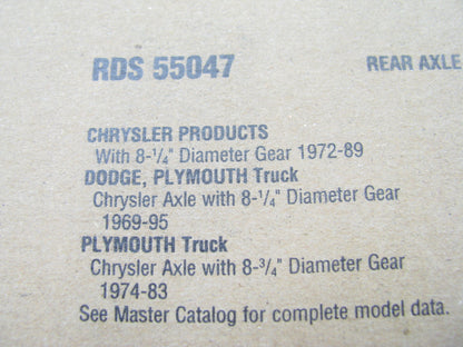 Fel-Pro RDS55047 REAR Axle Differential Cover Gasket For 1965-2012 Chrysler 8.25