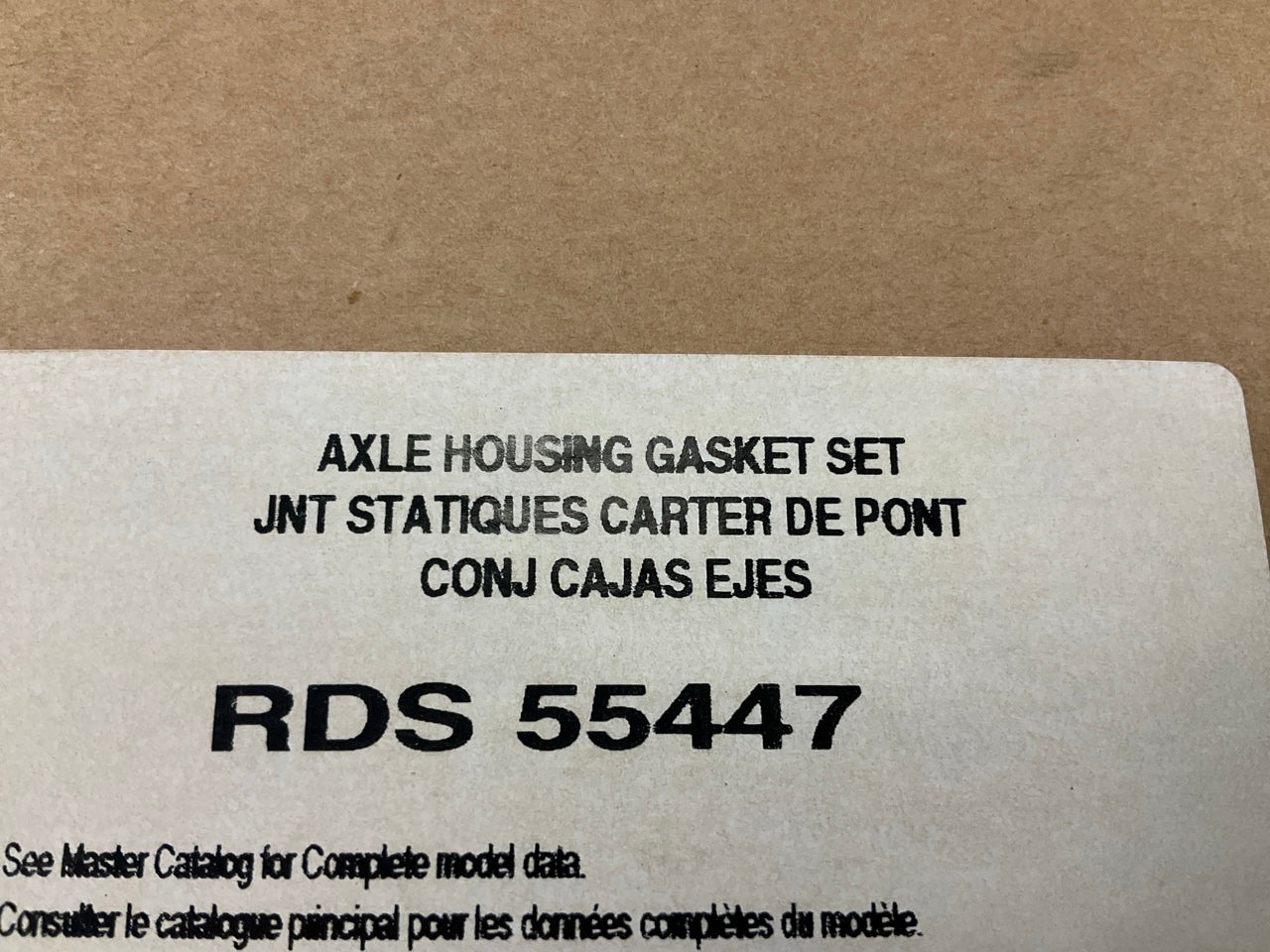 Fel-Pro RDS55447 REAR Axle Differential Cover Gasket - Spicer 80 11 R.G. 10-BOLT