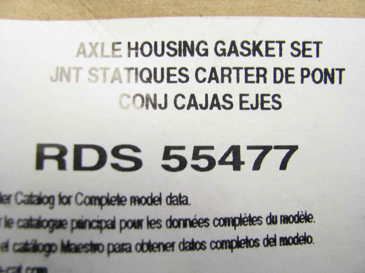 Fel-Pro RDS55477 FRONT Axle Differential Cover Gasket - 2004-08 GM Truck 10 BOLT