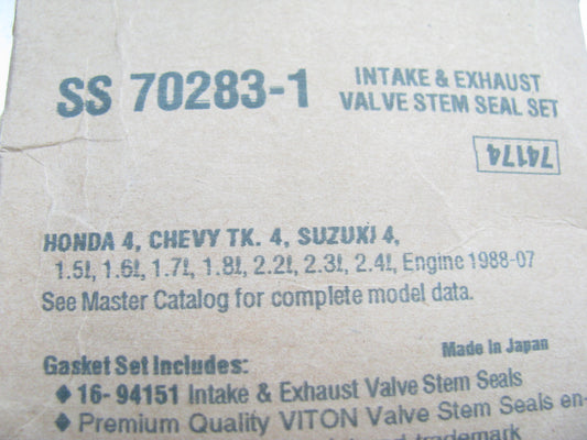 Fel-Pro SS70283-1 Engine Valve Stem Seal Set