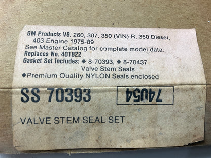 Fel-Pro SS 70393 Engine Valve Stem Seal Set - Oldsmobile 260 307 350 403 V8