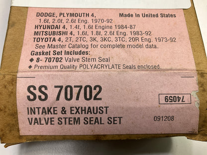 Fel-Pro SS70702 Engine Valve Stem Oil Seal Set