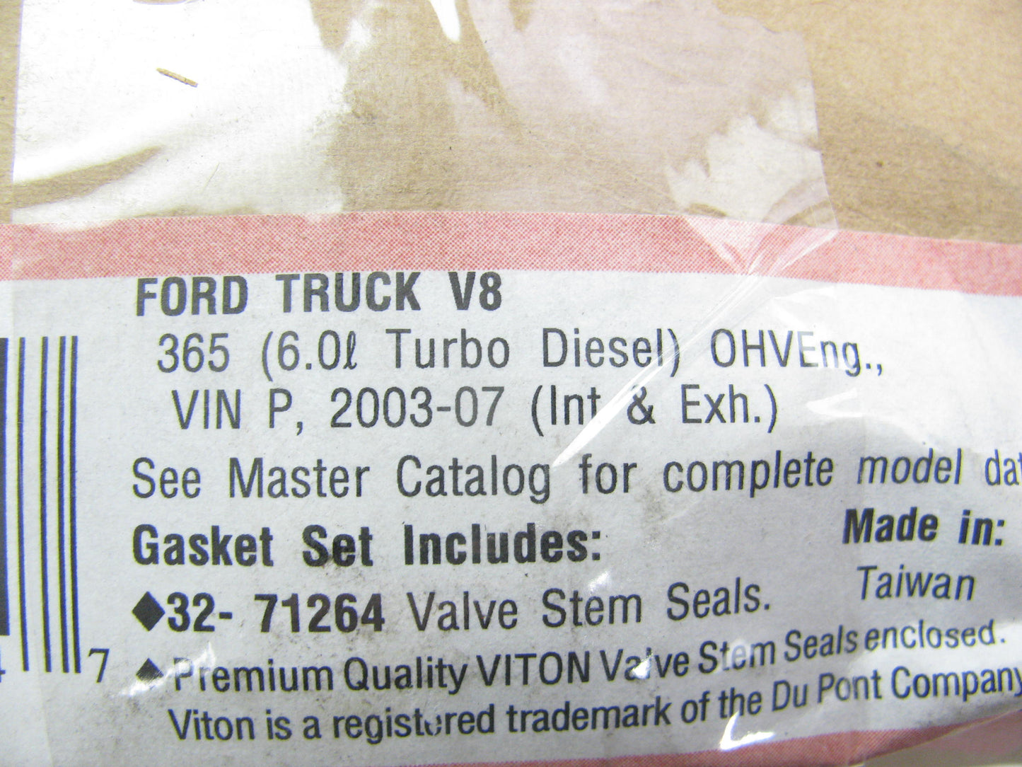Fel-pro SS71264 Valve Stem Seal Set For 2003-2010 Ford 6.0L 6.4L-V8 Diesel