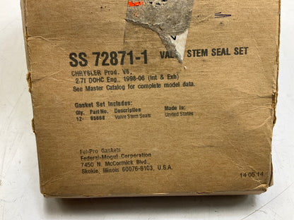 Fel-pro SS72871-1  Valve Stem Oil Seal Set SET OF 24 For 98-10 Chrysler 2.7L V6