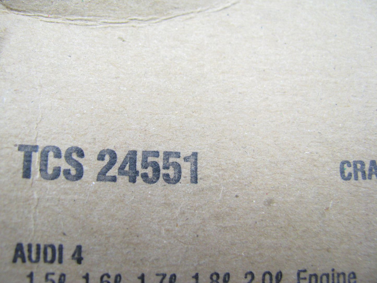 Fel-Pro TCS24551 FRONT Crankshaft Seal Kit 73-02 VW Audi 1.5L 1.6L 1.7L 1.8 2.0L