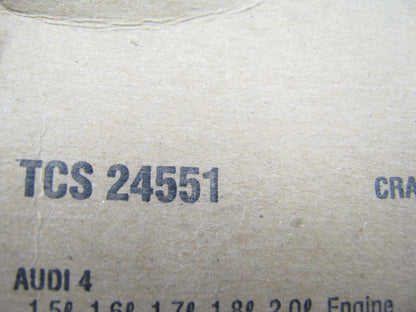 Fel-Pro TCS24551 FRONT Crankshaft Seal Kit 73-02 VW Audi 1.5L 1.6L 1.7L 1.8 2.0L