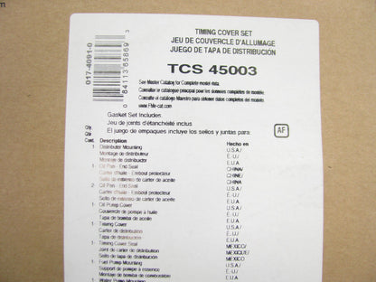 FEL-PRO TCS45003 Engine Timing Cover Gasket Set