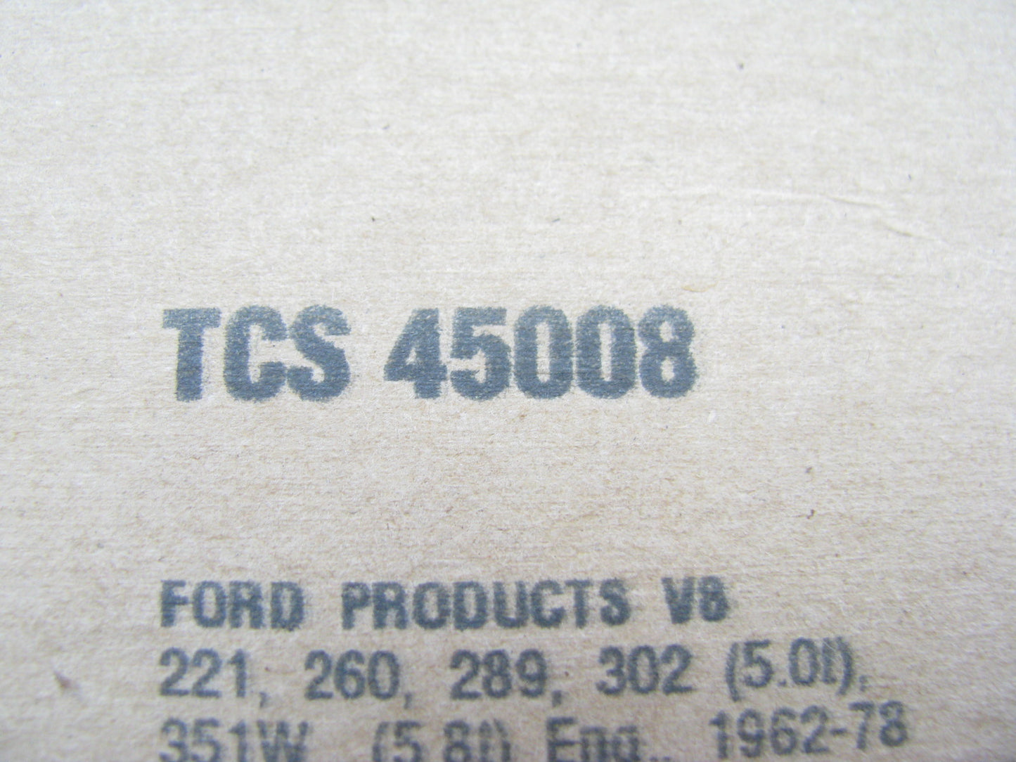 Fel-Pro TCS45008 Timing Cover Gasket Set 1965-1978 Ford Mercury 260 289 302 351