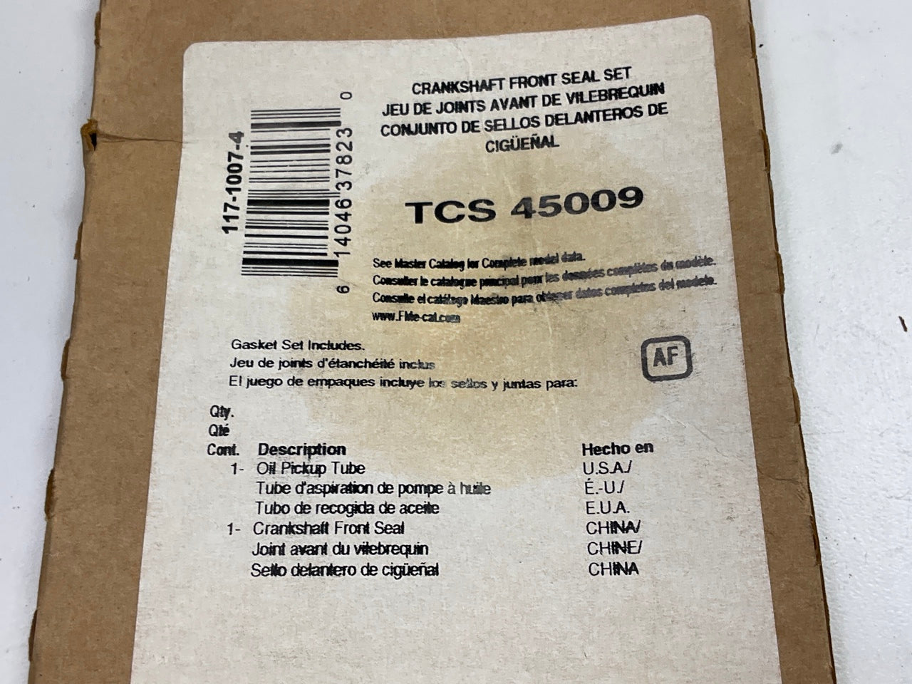 FEL-PRO TCS45009 Engine Timing Cover Front Gasket Seal Set 95-04 Toyota 3.4L V6