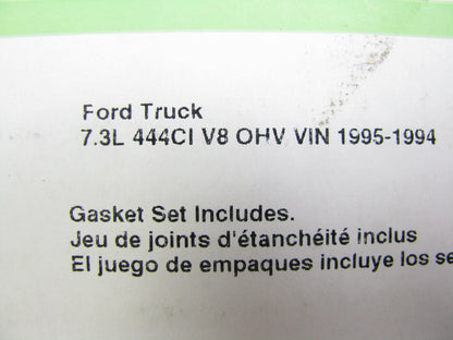 Fel-pro TCS45016 Timing Cover Gasket Set For 1994-1995 Ford 7.3L-V8 Diesel