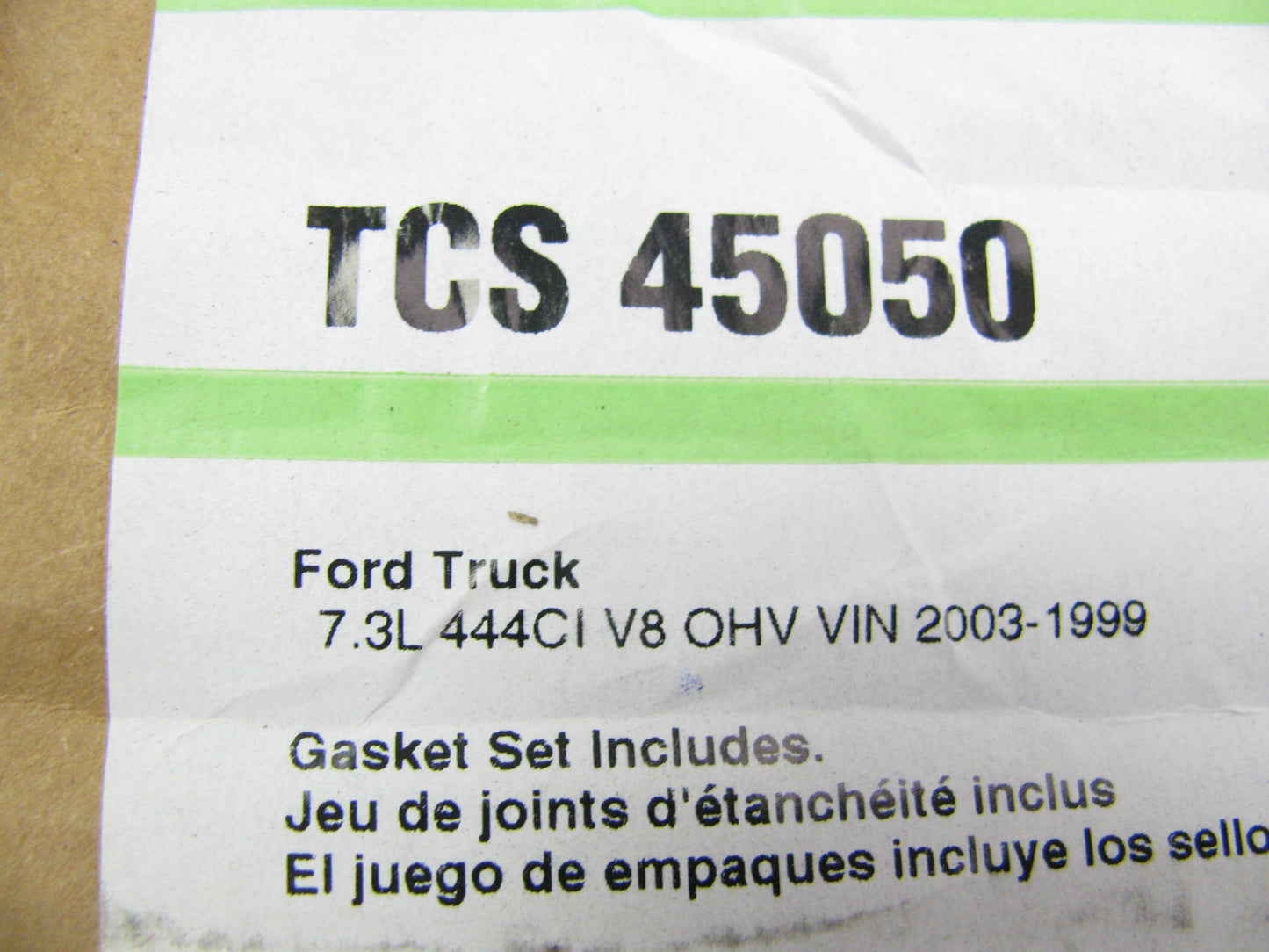 Fel-pro TCS45050 Timing Cover Gasket Set 1999-2003 Ford 7.3L-V8 Turbo Diesel