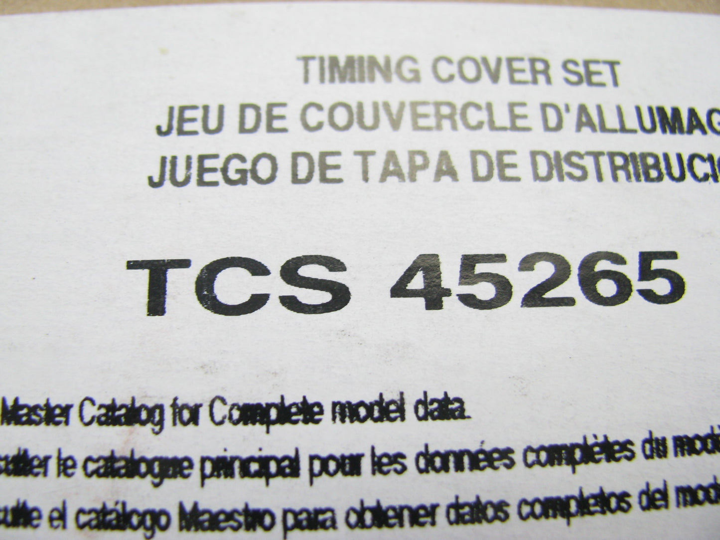 Fel-pro TCS45265 Engine Timing Cover Gasket Set W/ SLEEVE N SEAL 305Cu. V8