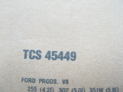 Fel-pro TCS45449 Timing Cover Gasket Set For 1979-2001 Ford 302 5.0L 351W 5.8L