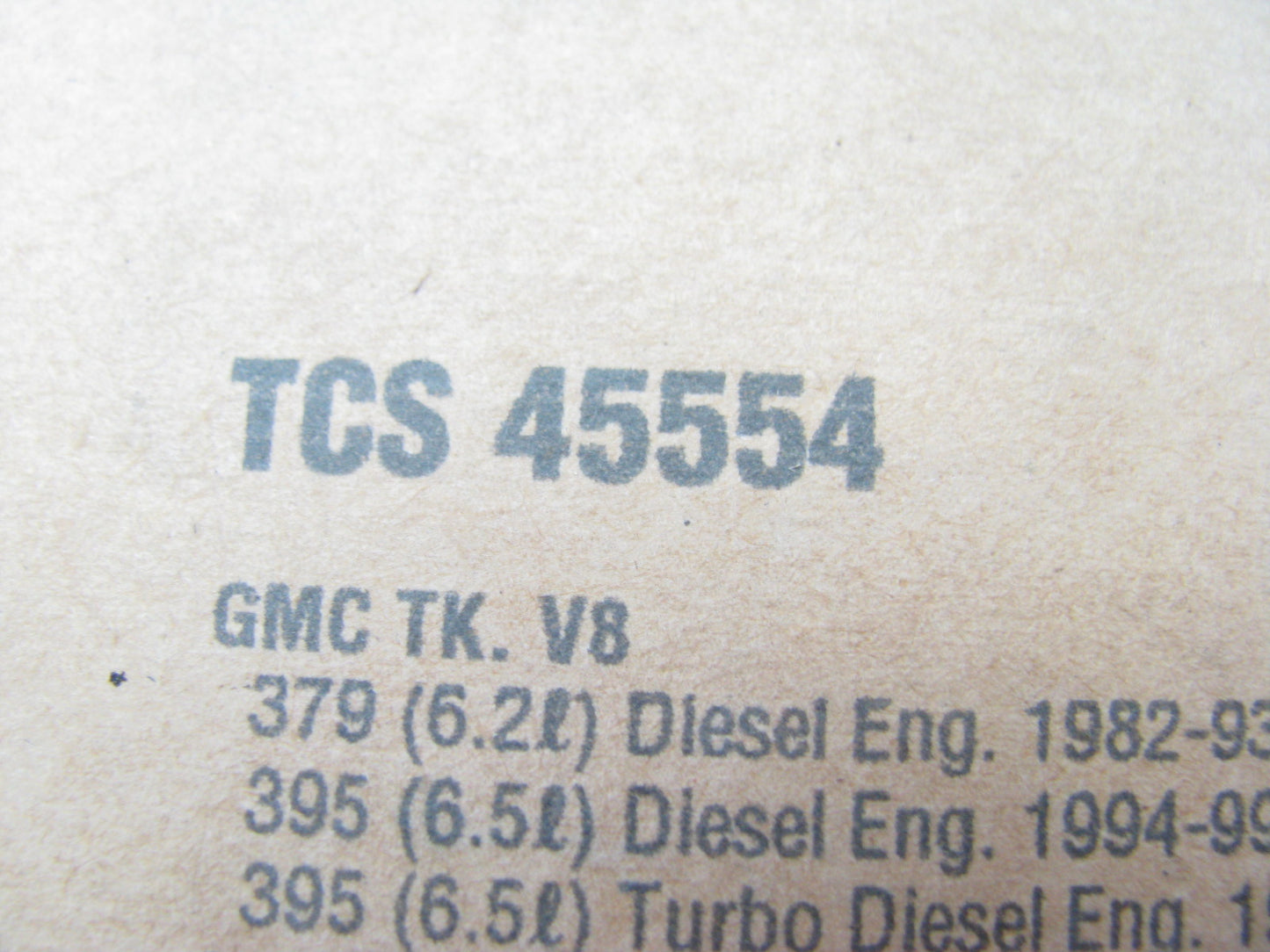 FEL-PRO TCS45554 Timing Cover Gasket Set For 1982-2002 Chevy 6.2L 6.5L DIESEL V8