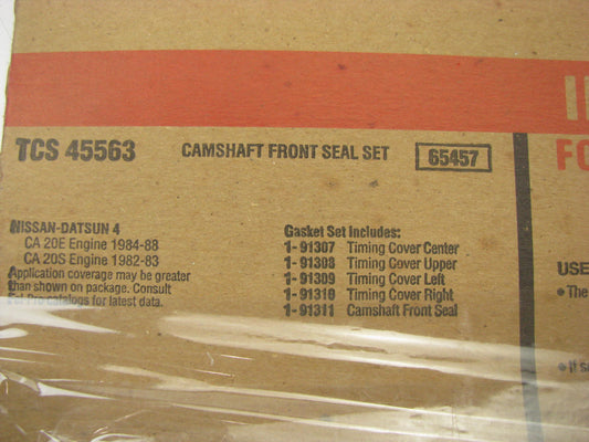 FEL-PRO TCS45563 Front Engine Camshaft Seal Set For 1982-1989 Nissan 2.0L