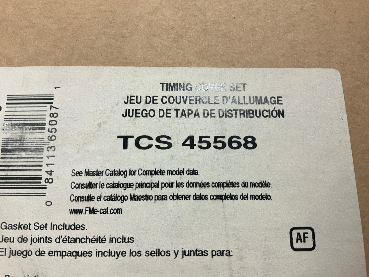 Fel-Pro TCS45568 Engine Timing Cover Gasket Set For 1975-84 Toyota 2.2L 2.4L