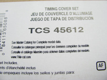 Fel-pro TCS45612 Engine Timing Cover Gasket Set For 1983-1989 Nissan 2.4L