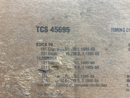 Fel-pro TCS45695 Timing Cover Gasket Set 1985-1988 GM 3.0L 3.8L V6 OHV