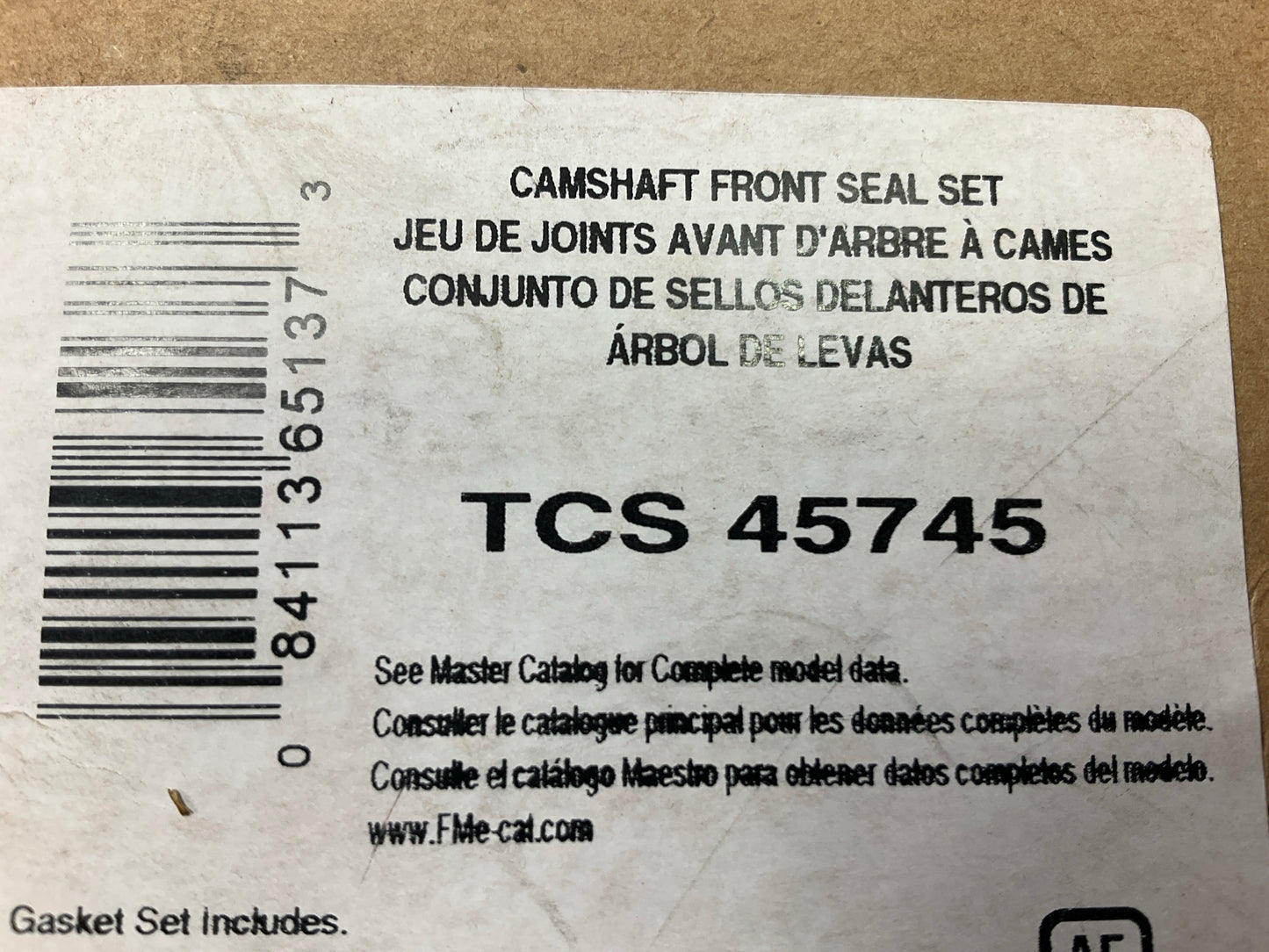 Fel-pro TCS45745 Engine Camshaft Seal For 1987-1994 Subaru Justy 1.2L-L3
