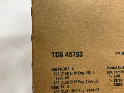 Fel-pro TCS45793 Timing Cover Gasket Set 99-02 Chevy Cavalier 2.2L I4 OHV