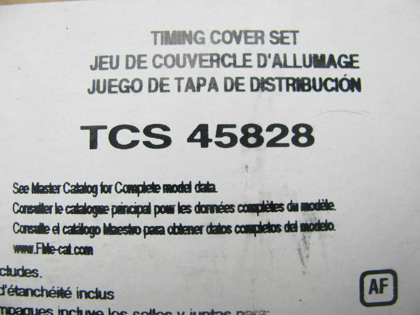 FEL-PRO TCS45828 Timing Cover Gasket Set - 1987-2009 GM 2.8L 3.1L 3.4L V6