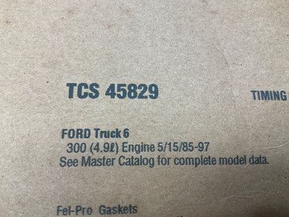 Fel-Pro TCS45829 Engine Timing Cover Gasket Set 1985-1996 FORD 300 4.9L I6