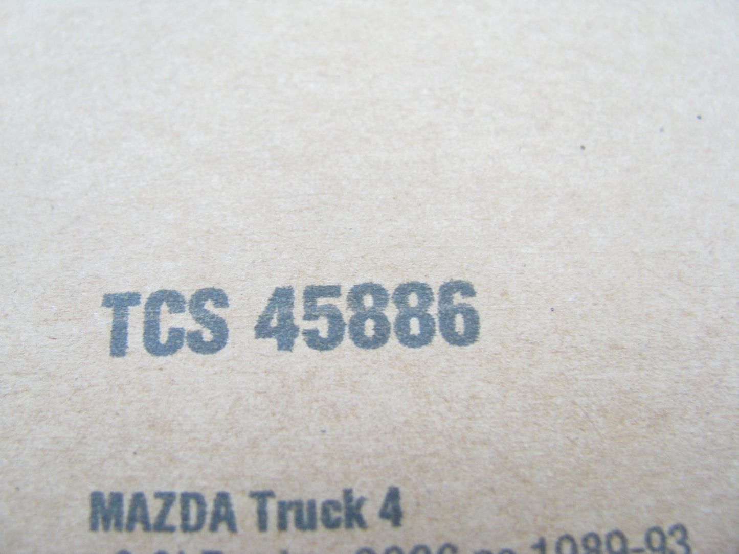 Fel-Pro TCS45886 Engine Timing Cover Gasket Set 1989-94 Mazda 2.6L I4 SOHC
