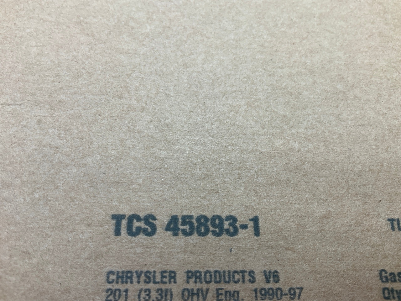 Fel-Pro TCS45893-1 Engine Timing Cover Gasket Set For 1990-2001 Dodge 3.3L 3.8L