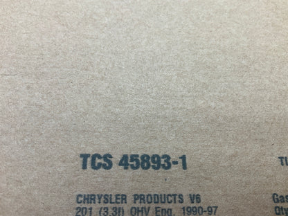 Fel-Pro TCS45893-1 Engine Timing Cover Gasket Set For 1990-2001 Dodge 3.3L 3.8L