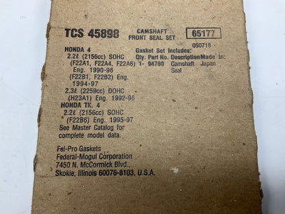 1990-2002 Honda 2.2L 2.3L F22 F23 F22A1, F22A4, F22A5, F23A1, F23A4 Cam Seal