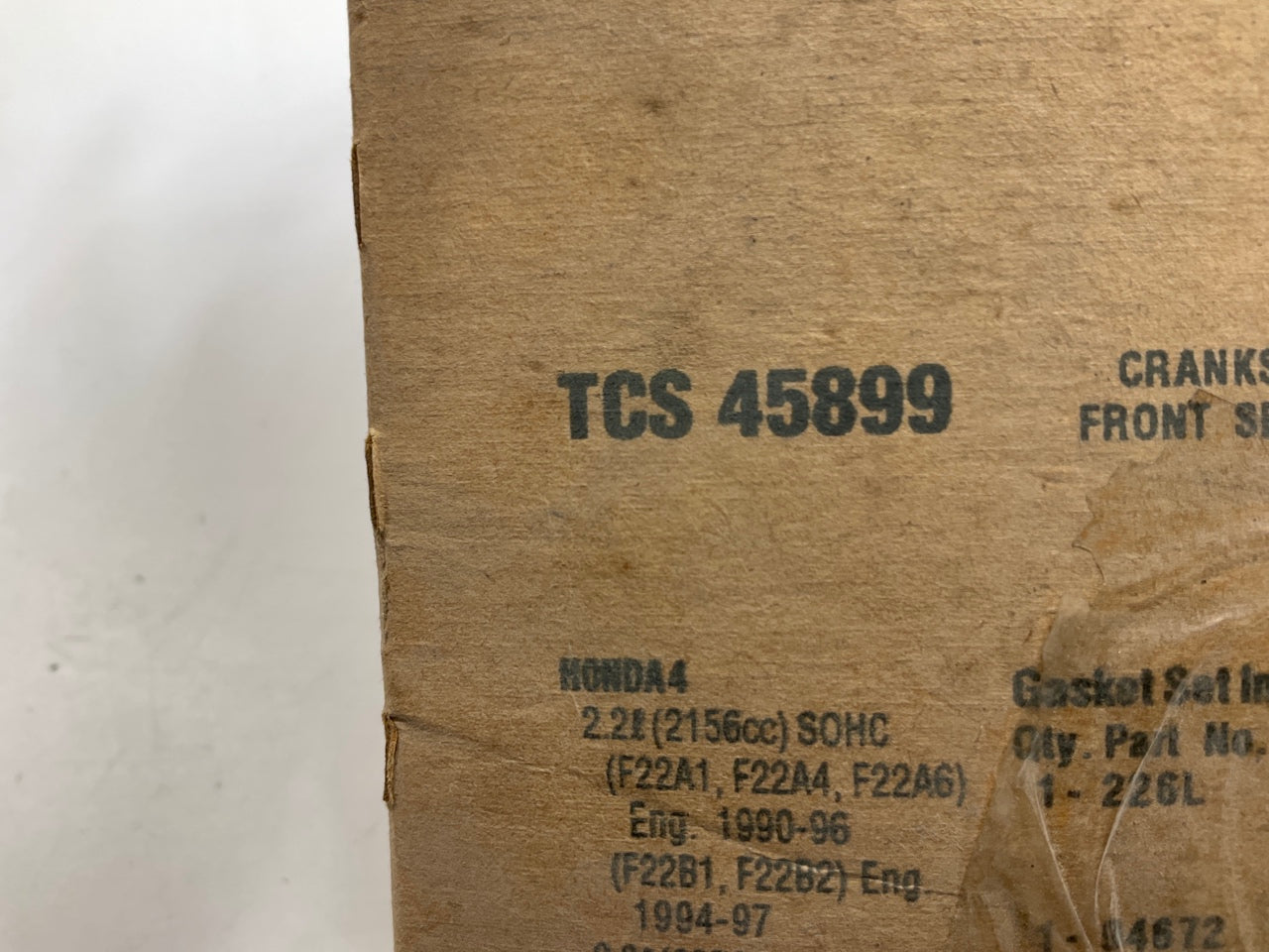 Fel-pro TCS45899 Front Engine Crankshaft Seal Kit