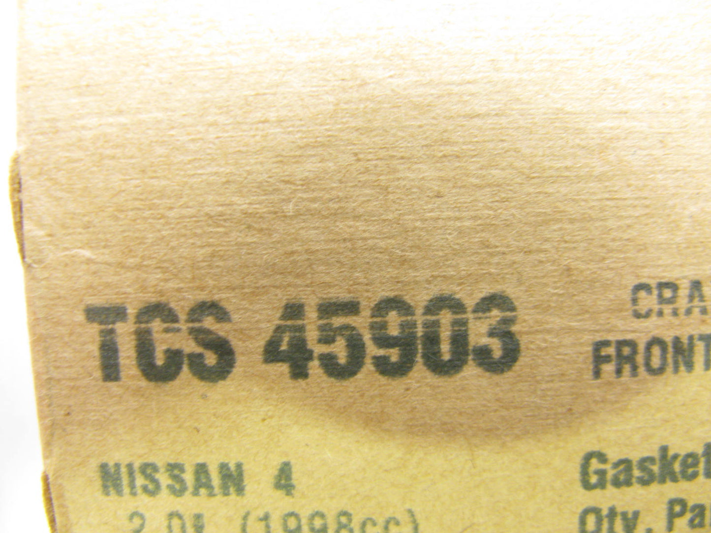 Fel-pro TCS45903-TYPE2 Crankshaft Front Seal Kit For 1991-2002 Nissan 2.0L 2.4L