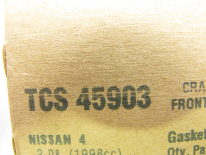 Fel-pro TCS45903-TYPE2 Crankshaft Front Seal Kit For 1991-2002 Nissan 2.0L 2.4L
