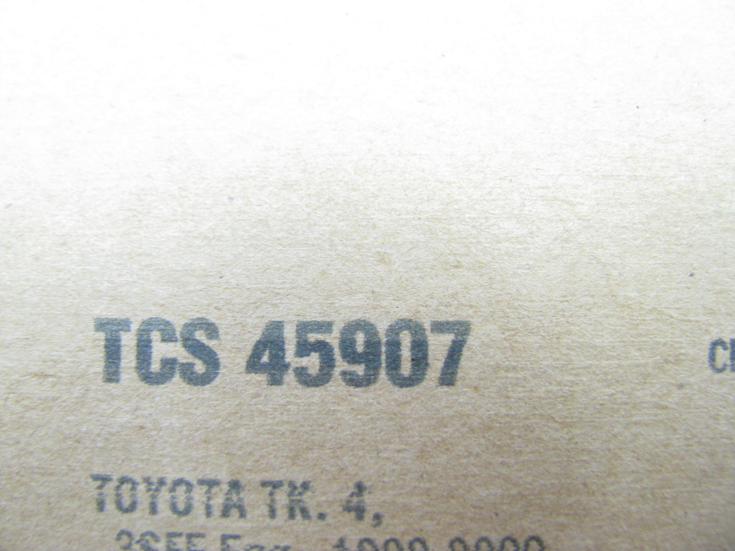 Fel-pro TCS45907 FRONT Engine Crankshaft Seal Kit For 98-00 Toyota RAV4 2.0L L4