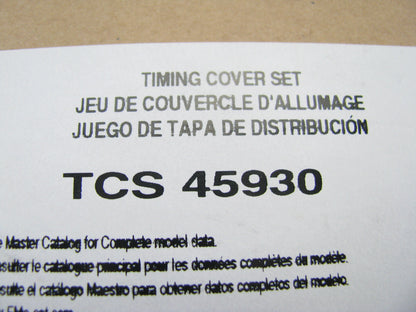 Fel-Pro TCS45930 Timing Cover Gasket Set 66-89 Buick Pontiac 196 231 225 300 340