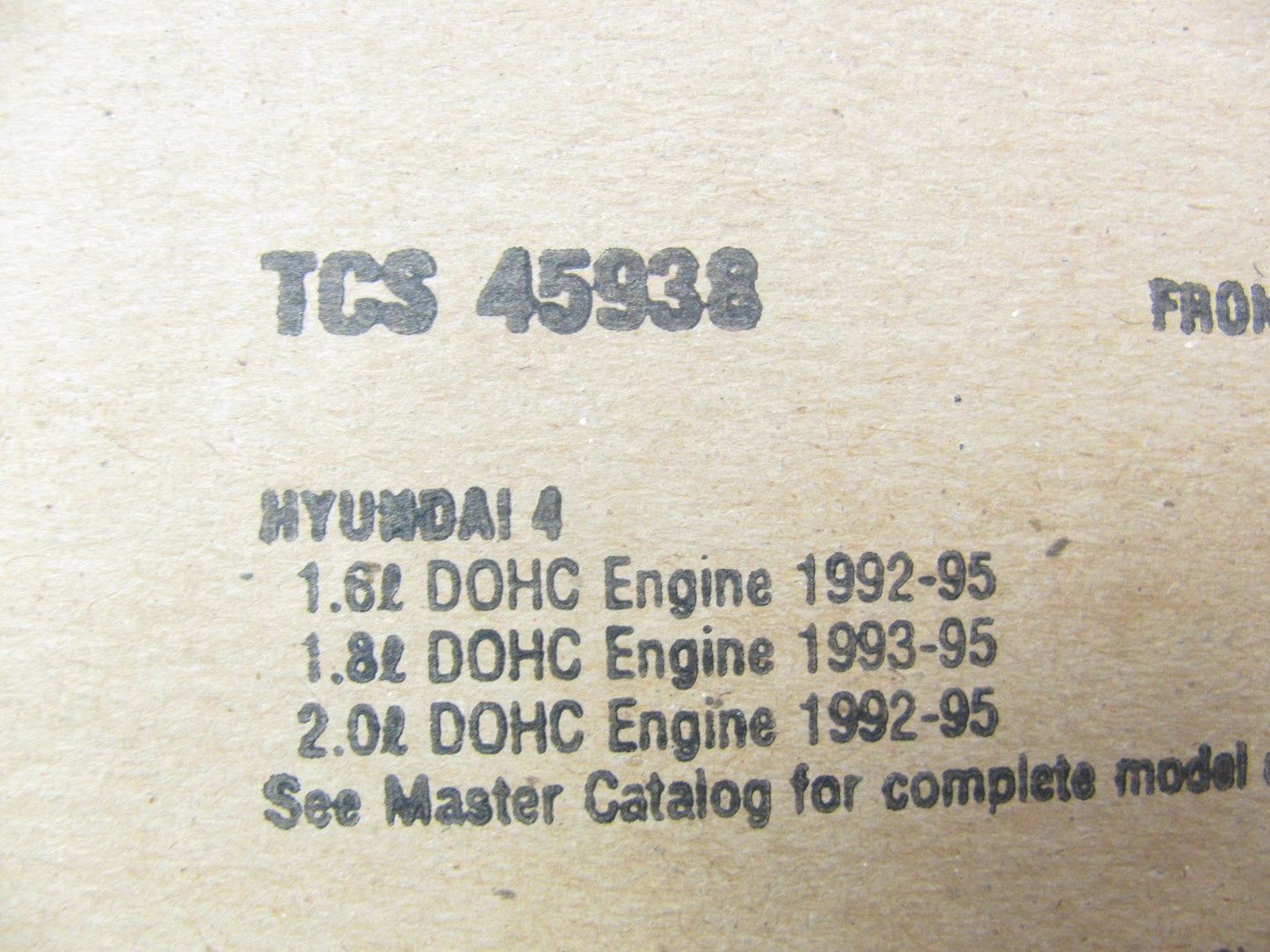 Fel-pro TCS45938 Timing Cover Gasket Set