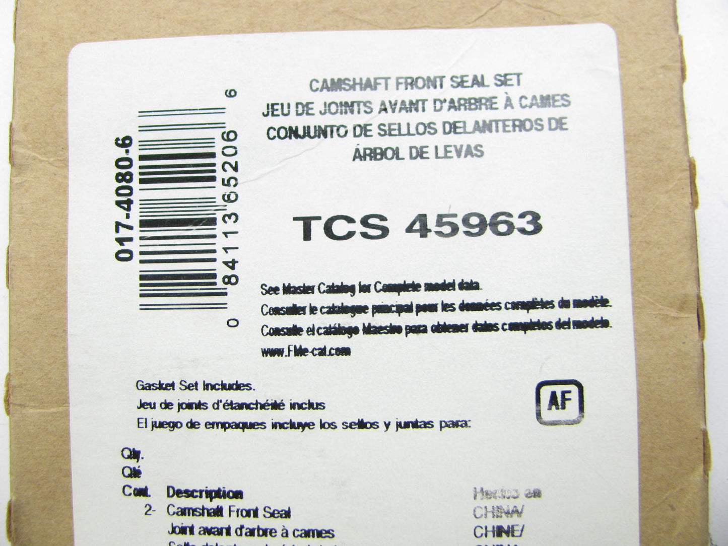 Fel-Pro TCS45963 FRONT Engine Camshaft Seal 1995-04 Ford 2.0L I4