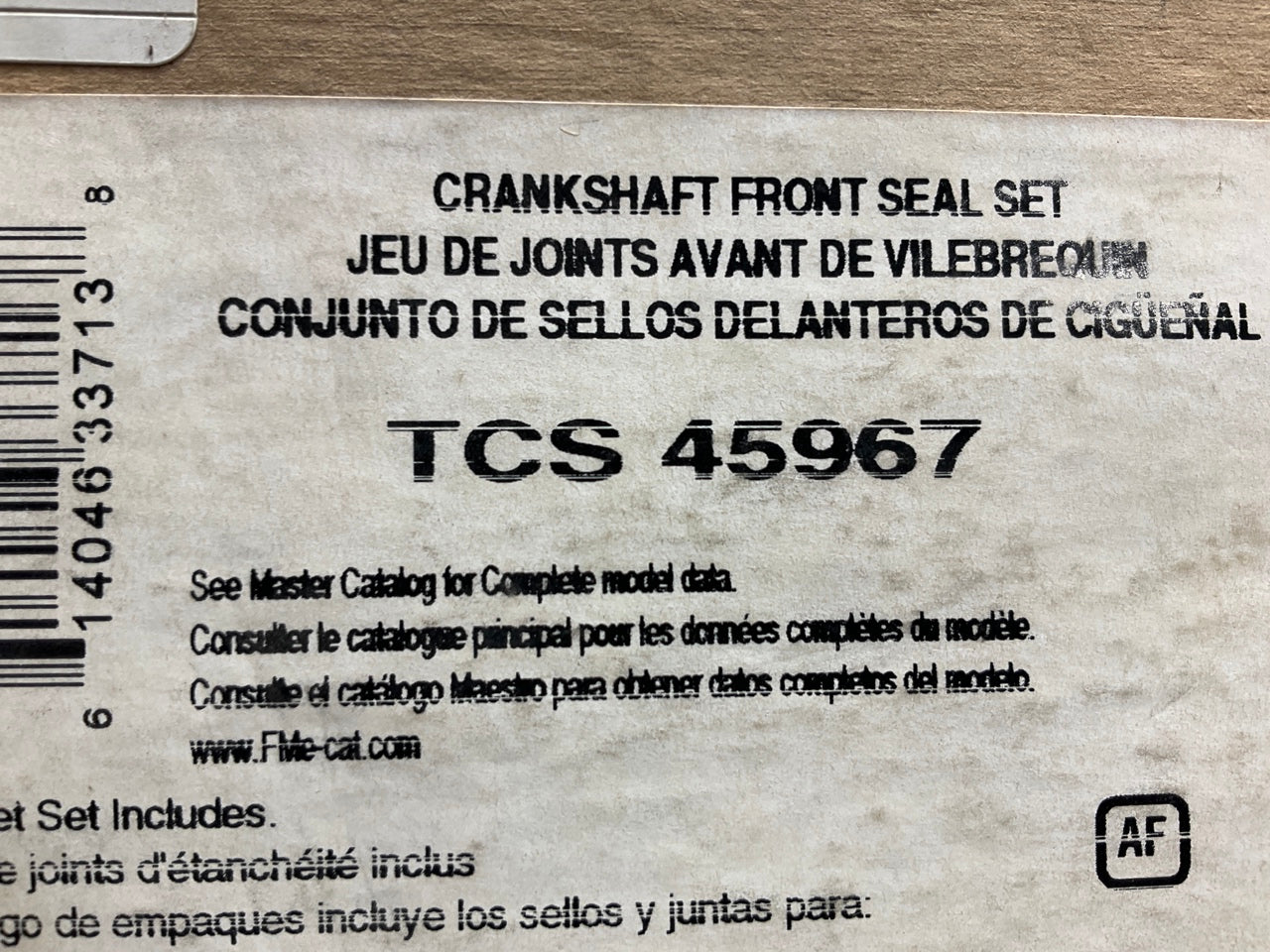 Fel-Pro TCS45967 Timing Cover Gasket Set - FORD 1995-02 155 2.5L, 181 3.0L - V6