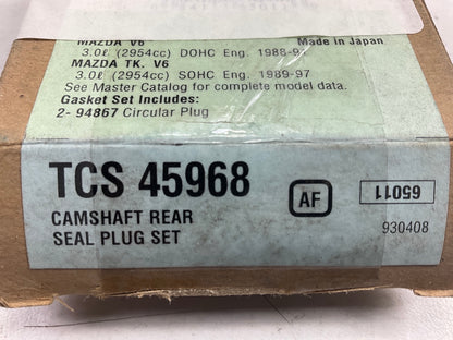 Fel-pro TCS45968 Engine Camshaft Plug Set for 1988-1998 Mazda 3.0L-V6