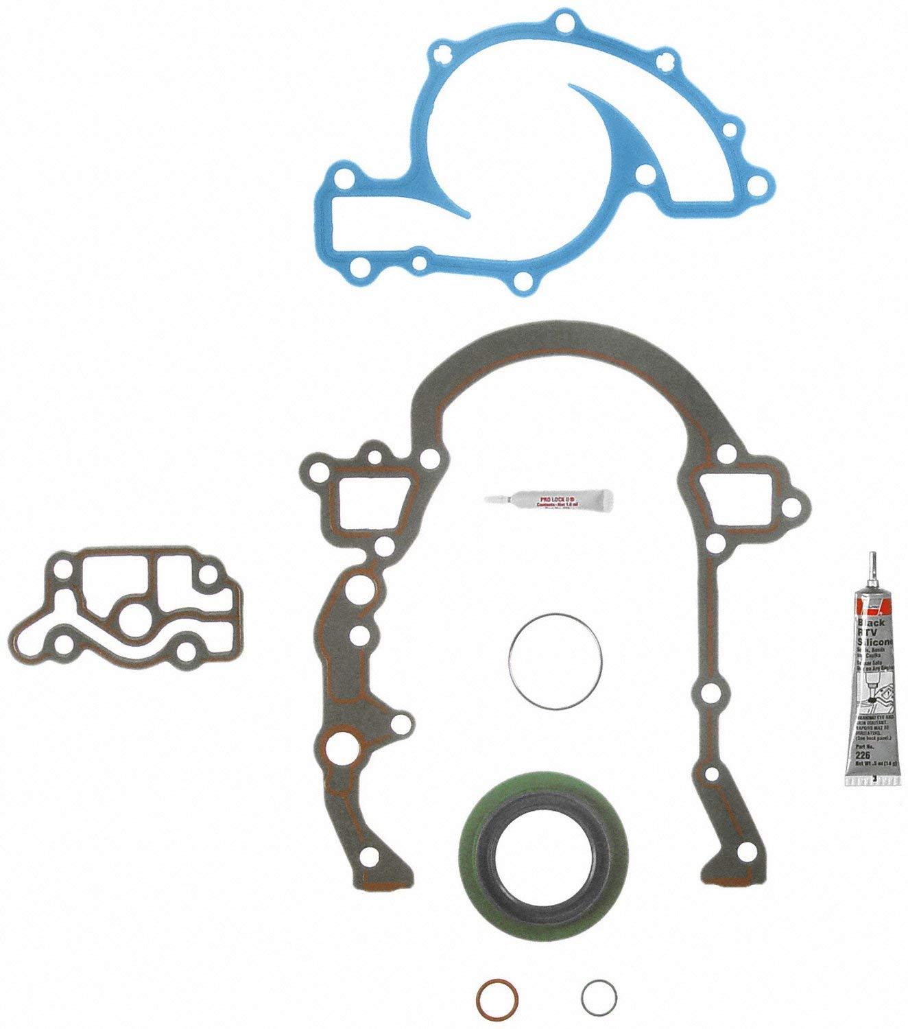 Fel-pro TCS45974 Timing Cover Gasket Set For 1988-1995 GM 3.3L 3.8L