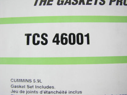 Fel-pro TCS46001 Timing Cover Gasket Set For 1994-1998 Ram 5.9L Cummins Diesel