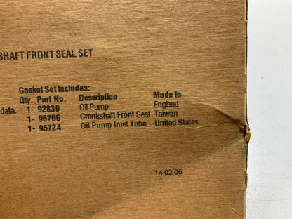Fel-Pro TCS46003 FRONT Crankshaft Seal Set 1998-03 Ford, 98-02 Mercury 2.0L DOHC