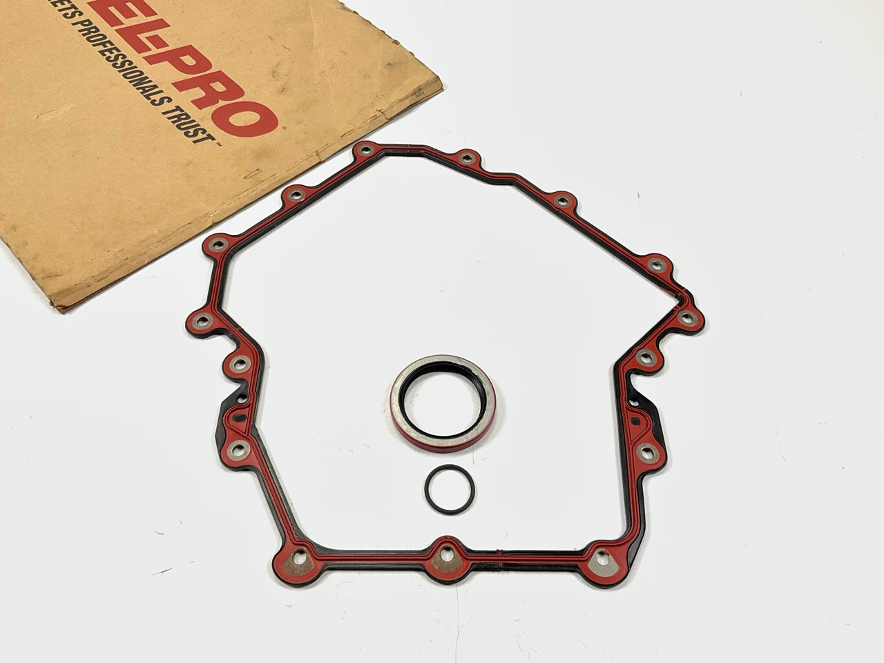 FEL-PRO TCS46012 Crankshaft Front Seal Set - 1993-98 Cadillac Olds 4.6L 4.0L V8