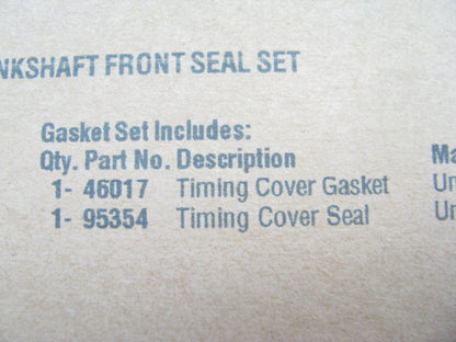 FEL-PRO TCS46017 Engine Crankshaft Front Seal Kit For 04-10 Kia 1.8L 2.0