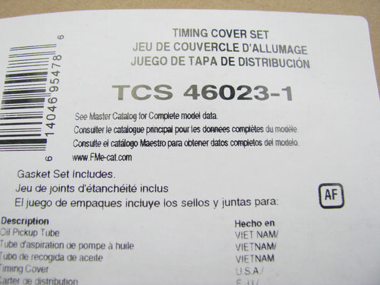 Fel-Pro TCS46023-1 Timing Cover Gasket Set For 2009-2011 Dodge 3.3L 3.8L